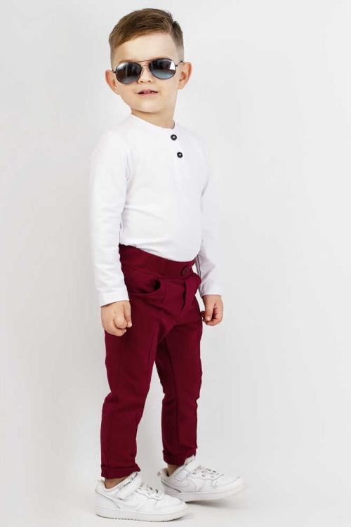 wizytowy komplet dla chłopca