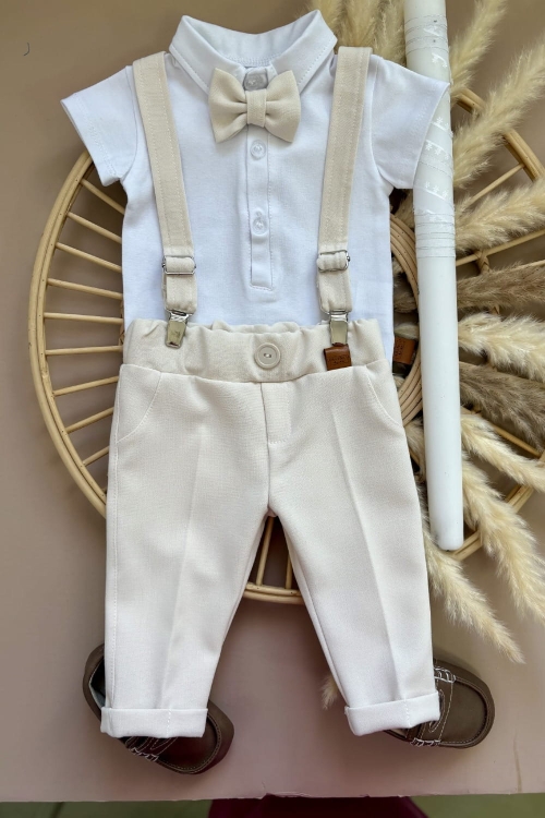 spodnie do  chrztu beżowe dla chłopca.jpeg