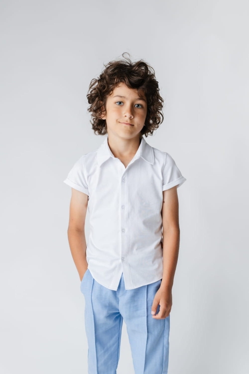 koszula biała elegancka wygodna dla dzieci.JPG
