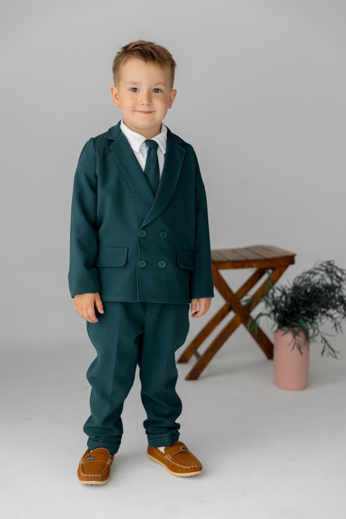 BUTELKOWA ZIELEŃ marynarka i spodnie dla chłopców.jpg