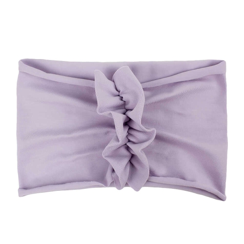 liliowa opaska turban