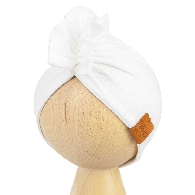 czapka turbanowa dla dziewczynki