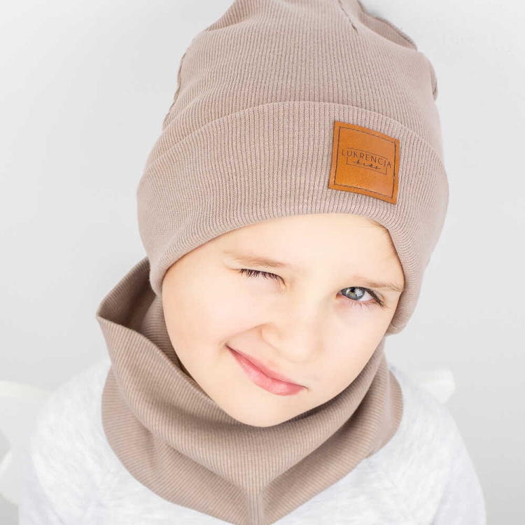 beżowy komplet dziecięcy